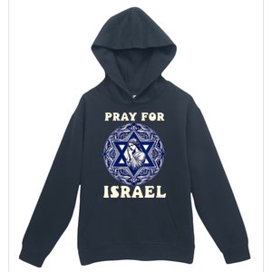 I Stand With Israel Support Israel Strong Pray For Israel Free Urban Pullover Hoodie