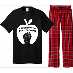 I Stand With Our Teachers & Stand Against Book Banning! Pajama Set