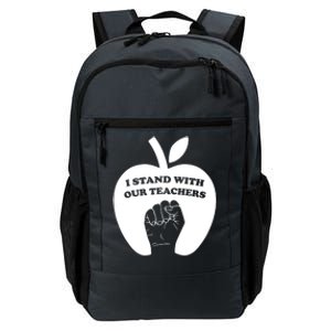 I Stand With Our Teachers & Stand Against Book Banning! Daily Commute Backpack