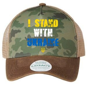 I Stand With Ukraine Legacy Tie Dye Trucker Hat