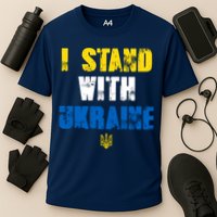 I Stand With Ukraine Cooling Performance Crew T-Shirt