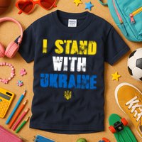 I Stand With Ukraine Kids T-Shirt