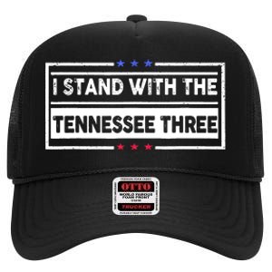 I STAND WITH THE TENNESSEE THREE High Crown Mesh Back Trucker Hat