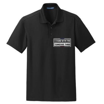 I STAND WITH THE TENNESSEE THREE Dry Zone Grid Polo