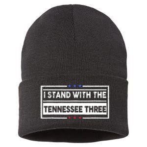 I STAND WITH THE TENNESSEE THREE Sustainable Knit Beanie