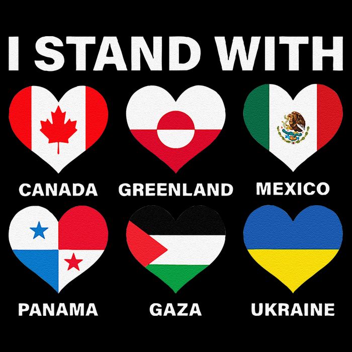 I Stand With Canada Greenland Mexico Panama Gaza Ukraine Impact Tech Backpack