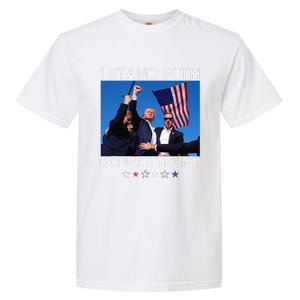 I Stand With Donald Trump After Shooting At Rally Garment-Dyed Heavyweight T-Shirt