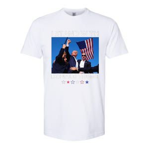 I Stand With Donald Trump After Shooting At Rally Softstyle CVC T-Shirt