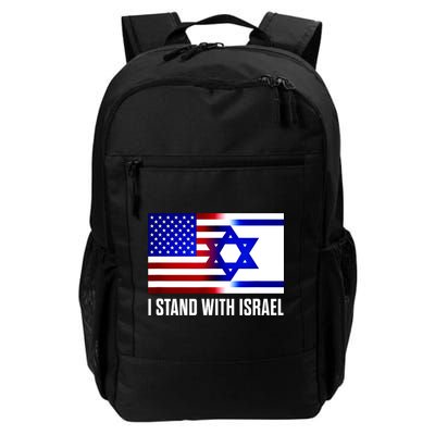 I Stand With Israel Us Israel Flag Support Israel Jerusalem Backpack