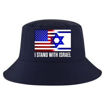 I Stand With Israel Us Israel Flag Support Israel Jerusalem Cool Comfort Performance Bucket Hat