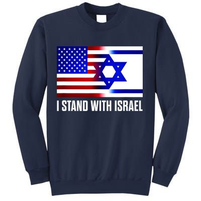 I Stand With Israel Us Israel Flag Support Israel Jerusalem Sweatshirt