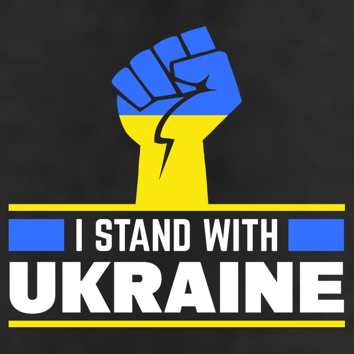 I Stand With Ukraine Support Love Peace Fist Adult Drive Performance Visor