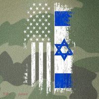 I Stand With Israel Usa Israel Flags Legacy Tie Dye Trucker Hat