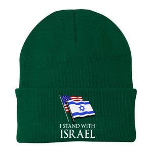 I Stand With Israel, Israeli Palestinian Conflict Pro Israel Knit Cap Winter Beanie