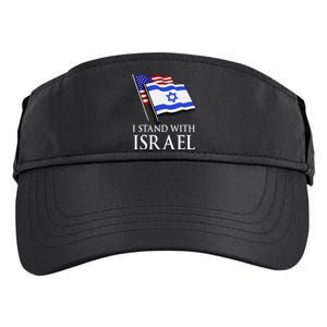 I Stand With Israel, Israeli Palestinian Conflict Pro Israel Adult Drive Performance Visor