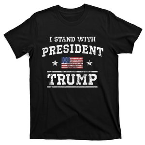 I Stand With President Trump T-Shirt