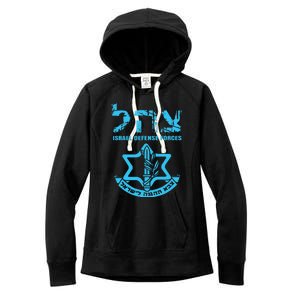 I Stand With Israel Jewish Israeli Flag Jewish Women's Fleece Hoodie