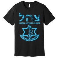 I Stand With Israel Jewish Israeli Flag Jewish Premium T-Shirt