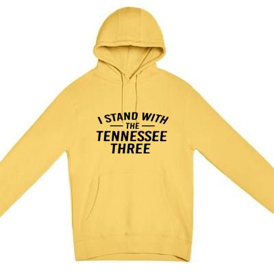 I Stand With The Tennessee Three Retro Premium Pullover Hoodie