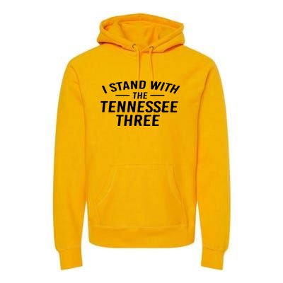 I Stand With The Tennessee Three Retro Premium Hoodie