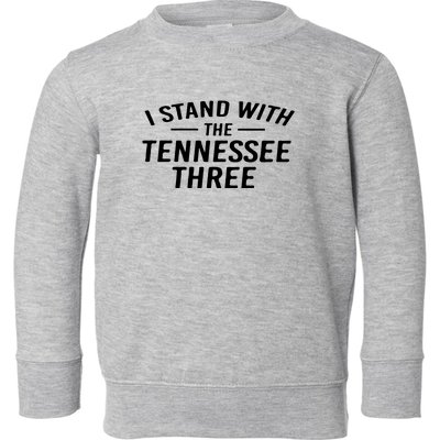 I Stand With The Tennessee Three Retro Toddler Sweatshirt