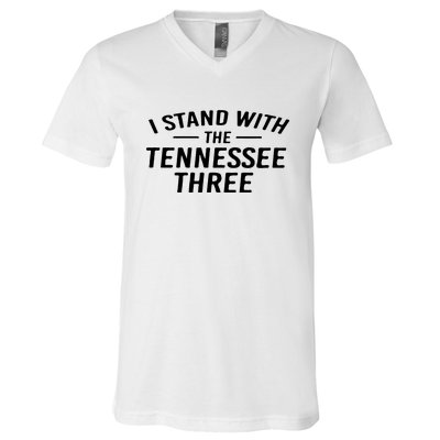 I Stand With The Tennessee Three Retro V-Neck T-Shirt