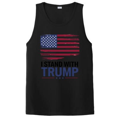 I Stand With Trump Trump For President Trump Vance 2024 Cool Gift PosiCharge Competitor Tank