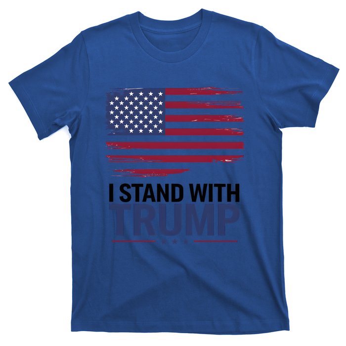 I Stand With Trump Trump For President Trump Vance 2024 Cool Gift T-Shirt