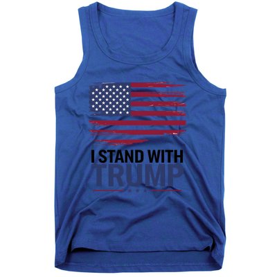 I Stand With Trump Trump For President Trump Vance 2024 Cool Gift Tank Top