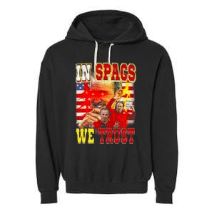 In Spags We Trust  Coach Football Fan Garment-Dyed Fleece Hoodie