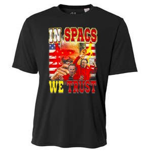 In Spags We Trust  Coach Football Fan Cooling Performance Crew T-Shirt