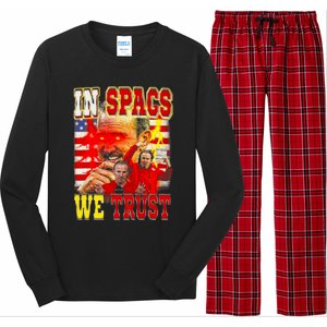 In Spags We Trust  Coach Football Fan Long Sleeve Pajama Set