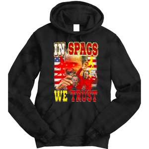 In Spags We Trust  Coach Football Fan Tie Dye Hoodie