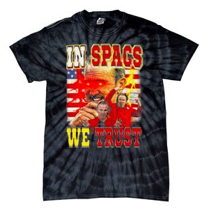 In Spags We Trust  Coach Football Fan Tie-Dye T-Shirt