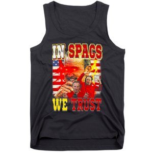 In Spags We Trust  Coach Football Fan Tank Top