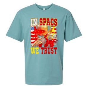 In Spags We Trust  Coach Football Fan Sueded Cloud Jersey T-Shirt