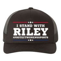 I Stand With Riley Gaines #ProtectWomensSports Yupoong Adult 5-Panel Trucker Hat