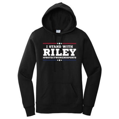 I Stand With Riley Gaines #ProtectWomensSports Women's Pullover Hoodie