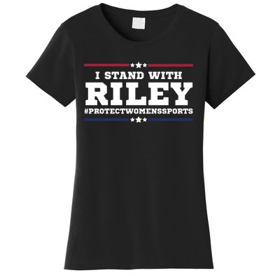 I Stand With Riley Gaines #ProtectWomensSports Women's T-Shirt