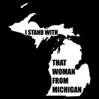 I Stand With That Woman From Michigan Impact Tech Backpack