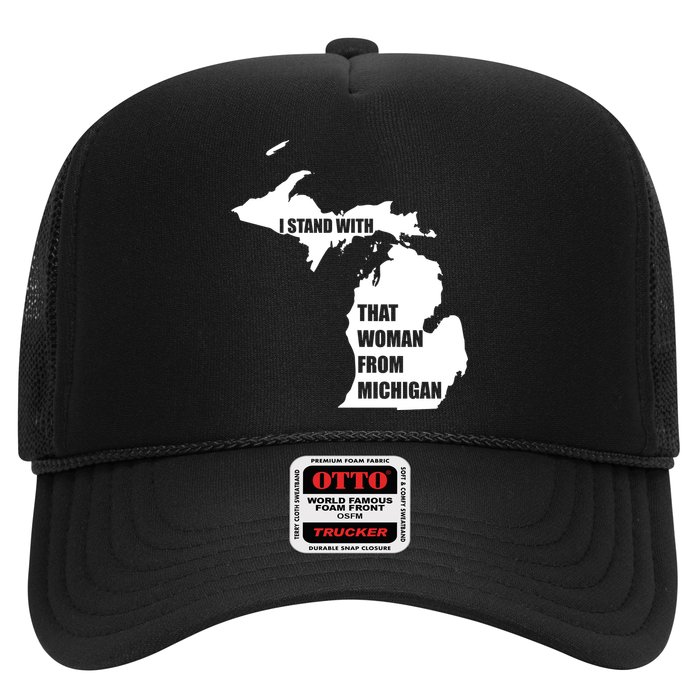 I Stand With That Woman From Michigan Trucker Hat