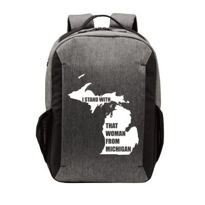 I Stand With That Woman From Michigan Vector Backpack