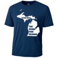 I Stand With That Woman From Michigan Performance Shirt