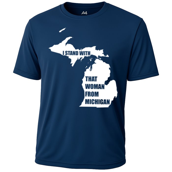I Stand With That Woman From Michigan Performance Shirt