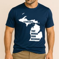 I Stand With That Woman From Michigan Performance Shirt