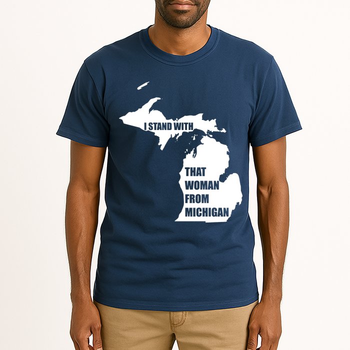 I Stand With That Woman From Michigan Tall T-Shirt