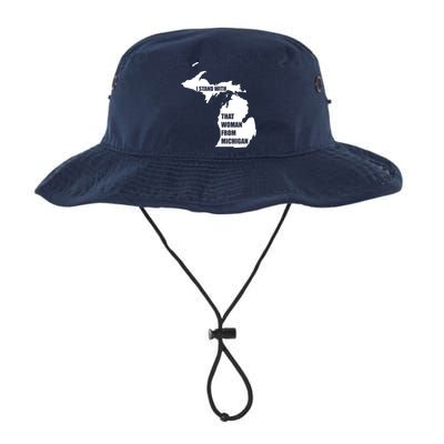 I Stand With That Woman From Michigan Bucket Hat