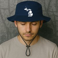 I Stand With That Woman From Michigan Bucket Hat