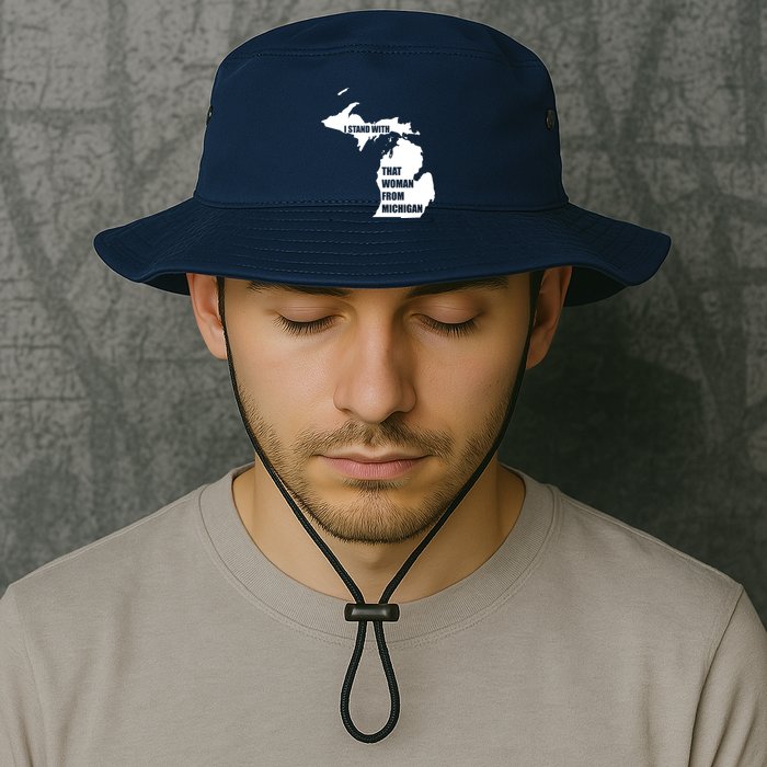 I Stand With That Woman From Michigan Bucket Hat