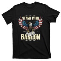 I Stand With Bannon Patriotic T-Shirt